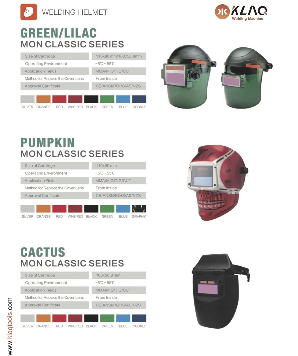 GREEN/LILAC/PUMPKIN/CACTUS
